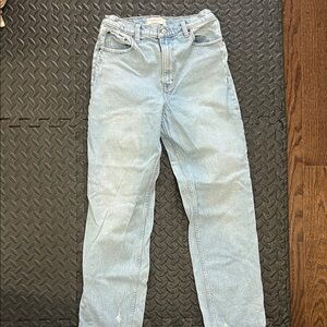 Abercrombie 90s Straight Ultra High Rise Jeans